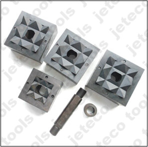 Part Number, Square Hole Punch Set (Punch / Die / Shaft Nut / Adapter), KAMEKURASEIKI